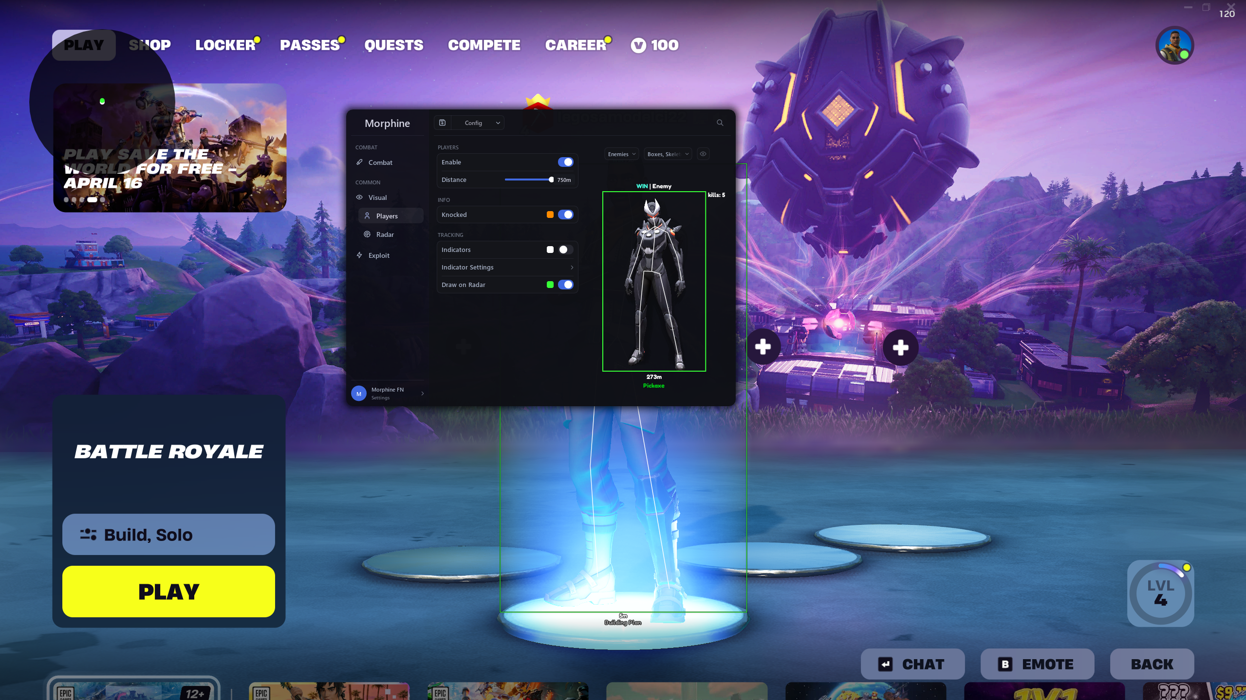 Morphine Fortnite